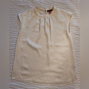 Vince Camuto Sleevless Blouse Cream XXS